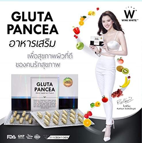 1Box Gluta Pancea Skin Care Products from Natural Vitamin Extract for dark skin. Hard recovery For people who eat a lot of it, and also white and hard skin. 2, black skin, dull skin, dark skin