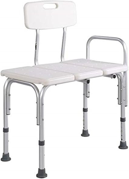 Banc De Transfert Pour Baignoire Banc De Transfert Pour Baignoire Et Douche Assistance Medicale Pour Les Personnes Handicapees Personnes Agees Bariatric Chaise De Douche Pour Handicape Avec Dossier Reversible Amazon Fr Cuisine