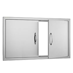 VEVOR BBQ Access Door, 36W x 21H Inch Double