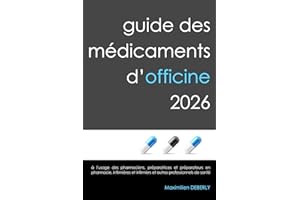 Guide des médicaments d'officine 2026