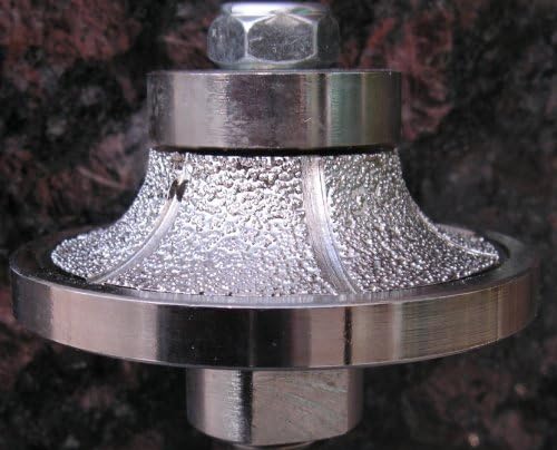 0.6" Half Bullnose Profile Granite Router Bit B15