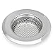 Kitchen Sink Strainer - 4.5 Inch Dia - 2PCS Sink Strainers - Stainless Steel Sink Drain Cover for Almost All US Kitchen Sinks, No Rust, Sturdy Build, Chic Modern Finish - Aisxle