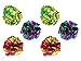 PETFAVORITES Mylar Crinkle Balls Cat Toys Interactive Crinkle Cat Toy Balls Independent Pet Kitten Cat Toys for Fat Cats Kittens Exercise, Soft and Right Size (6 Pack)
