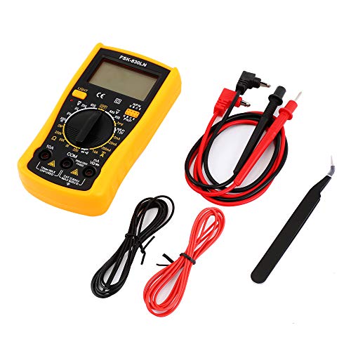 Zoostliss Soldering Iron Kit 60W Adjustable Temperature Welding Tool, Digital Multimeter, Soldering Iron Tips, Desoldering Pump Wire Stripper Cutter Tweezers Soldering Iron Stand Electronic Wire - Thumbnail 4