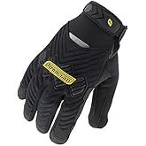 IRONCLAD Command Pro Neoprene Cold Weather Work Gloves; Touch Screen Gloves Conductive Palm and Fingers, Cold Protection, Machine Washable, Sized S, M, L, XL, XXL (1 Pair) (Large)