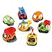 Kinder Toys Network Toon Town Baby Toy Cars, Set of 7 - Fire Truck, Tow Truck, Dump Truck, Helicopter and More