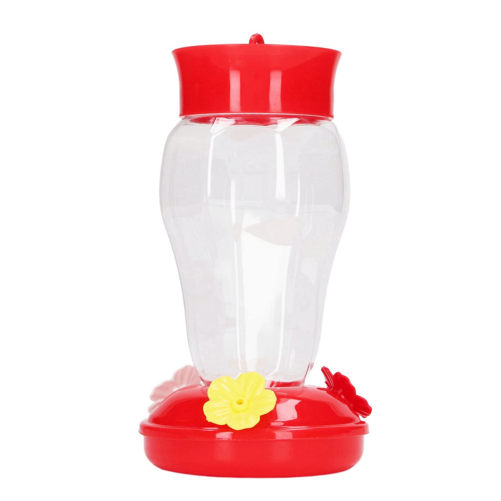 Luqeeg Glass Hummingbird Feeder for Outdoor Hanging, 3 Ports Removable Hummingbird Dish Feeder Wild Bird Feeder Bird Feeder Tray with Hook for Garden Tree Yard Outside Decoration (Type2)