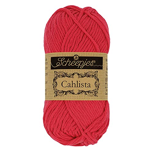 Scheepjes - Scheepjes Cahlista 516 Candy Apple Yarn - 1x50g