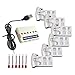 Wwman 6pcs 3.7V 500mah Batteries And 1to6 Battery Charger for syma X5U X5UC X5UW WIFI FPV Rc Quadcopter Drone Spare Parts