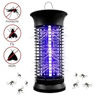 katty so 1 Electronic Bee Zapper Indoor with Hook,Hanging for Home Kitch, Black