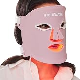 Solawave Red Light Therapy Face Mask | LED Red Light Mask, 4 Wavelengths | FDA-cleared, Hands-free, 3-min. Reduces wrinkles &amp; visibly tightens skin