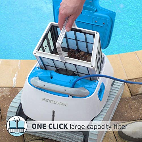 Dolphin Proteus DX4 Automatic Robotic Pool Cleaner with Exceptional