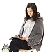 KINOMOTO Anime Hooded Cloak Flannel Cape Hoodies for Sleep Nap Critter Blankets (Tonari no Totoro)
