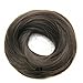 FESHFEN Scrunchy Scrunchie Hairpieces Elastic Messy Hair Bun Ponytail Hair Extensions Wig Drawstring-4# Medium Brown