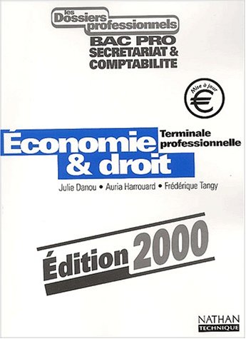 Économie & droit, terminale professionnelle