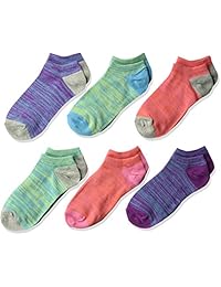 Fruit of the Loom - Calcetines para niña (6 unidades)