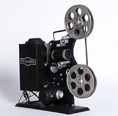 GuiXinWeiHeng Proyector Vintage, Decoraciones caseras de Metal ...