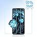 FENGJ OnePlus 6T Screen Protector Glass [2 Pack] Premium Tempered Glass Film 3D Touch Anti-Scratch Bubble-Free Screen Protector Compatible with OnePlus 6T - Transparent