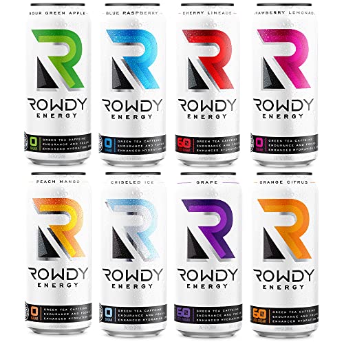 Rowdy Energy Drink, Variety Pack, 16 Fl Oz (12 Pack) Pricepulse