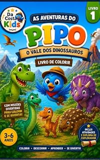 Livro AS AVENTURAS DE PIPO: O VALE DOS DINOSSAUROS