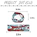 LPVLUX 5 Pcs Headbands for Women Girls Wide Boho Knotted Yoga Head Wrap Hair Band