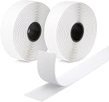 AXATY Hook and Loop Tape 20mm x 8m, Self Adhesive, Double Sided White view 1