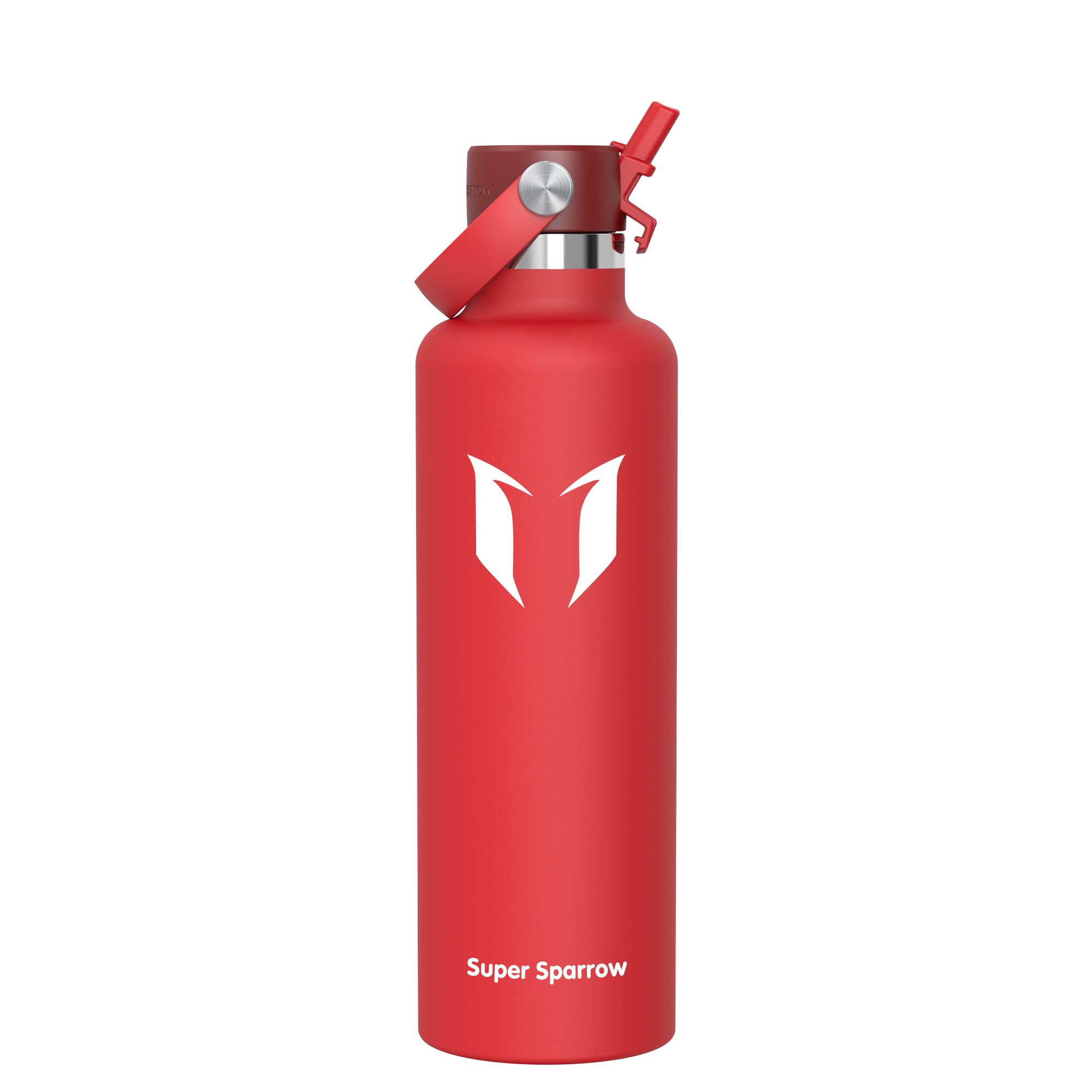 Sparrow Insulated Water Bottle 1L - FlipFlow Metal Water Bottles with Straw Lid - BPA Free - Leakproof Stainless Steel Flask for Sport, Camping, Hiking, Outdoor, Travel — image 1