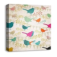 Canvas Wall Art Abstract Color Canvas Prints Home Artwork Decoration for Living Room,Bedroom - 12x12 inches