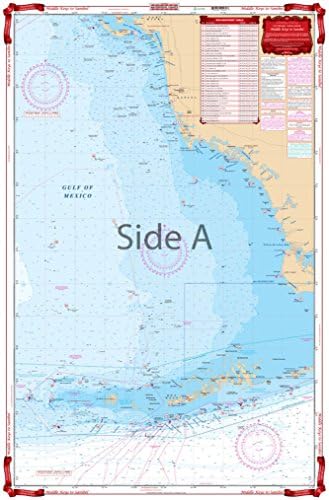 Waterproof Charts, Standard Navigation, 3 Middle Keys to Sanibel
