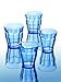 Duralex Made in France Picardie Marine Glass Tumbler Drinking Glasses, 10.88 ounce - Set of 6, Marine Blue