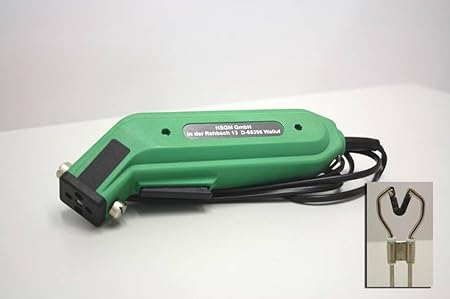 Heißschneidegerät mit V-Klinge Heißschneider Heissschneider Tauwerkschneider Styroporschneider Seilschneider Heißmesser zum T