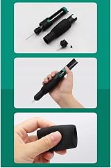 Muuisndjaq Double Ring Solder Suction Pump Vacuum Sucker Desolder with 5 Nozzles view 5