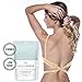 Coco’s Closet Adjustable Bra Extender for Backless Dress - Low Back Bra – 2 Hook Strap Converter -Bra Band Extension Strap - Color Nude