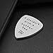 Dad Gift for Father's Day - I Couldn't Pick a Better Dad Guitar Pick, Stainless Steel Inspirational Dad Gifts from Daughter Son, Christmas Birthday Gifts for Dad