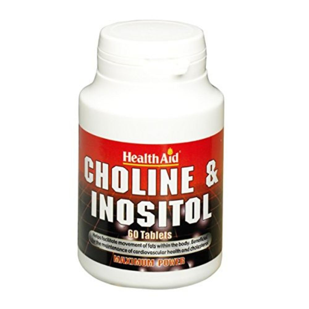HealthAid Choline & Inositol - 60 Tablets