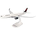 Herpa Snap-fit Airplane Model Airbus A330-900neo Delta Air Lines on Scale of 1:200, Plastic Miniature with pedastal, Model Building, Collectors Edition