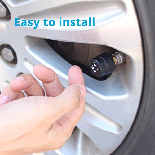 Malcam Bluetooth TPMS Wireless Tire Pressure Monitoring System,Mobile Phone Real-time Tire Pressure Monitor With 4 External Sensors - Thumbnail 5