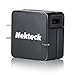 [Qualcomm Certified]Nekteck Quick Charge 2.0 USB Turbo 18W Wall Charger for Samsung Galaxy S7/S6/ Edge/ Plus, Note 5/ 4/ Edge, Nexus 6, LG G4 G5 and More (Micro USB Cable Included), Black