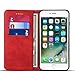 iPhone 7 Plus&8 Plus 5.5inch Wallet case FLYERI Leather Case Flip Folio Book Case Wallet Cover with Kickstand Feature Card Slots & ID Holder and Magnetic Closure for iPhone 7 Plus&8 Plus 5.5inch (4)