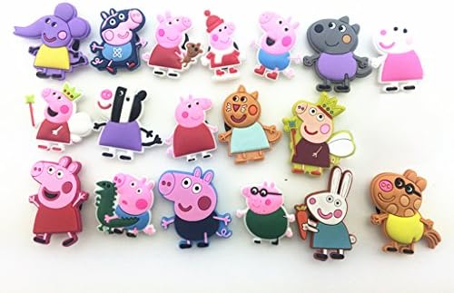 18pc Shoe Charms for Croc &amp; Bracelet Wristband Kids Party Birthday Gifts #066