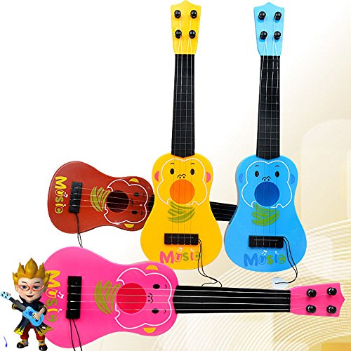 Buy Syeer 4 Strings Musical Plastic Toy Ukulele Small Guitar For