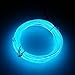 LEDHOLYT 9ft 3m Neon Glowing Strobing EL Electroluminescent Wire Kit Light for Burning Man Halloween Festival Day Thanksgiving Day Christmas New Year Birthday Party Decoration (Blue)