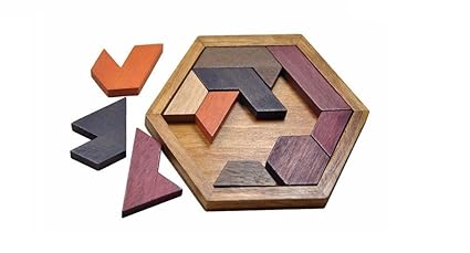 Natureich Rätsel Steckpuzzle mit geometrischen Formen / Motorik Holzbausteine Geometrie Puzzle / Geschicklichkeitsspiel für K