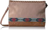 The Sak Iris Demi Clutch, Mocha Beaded