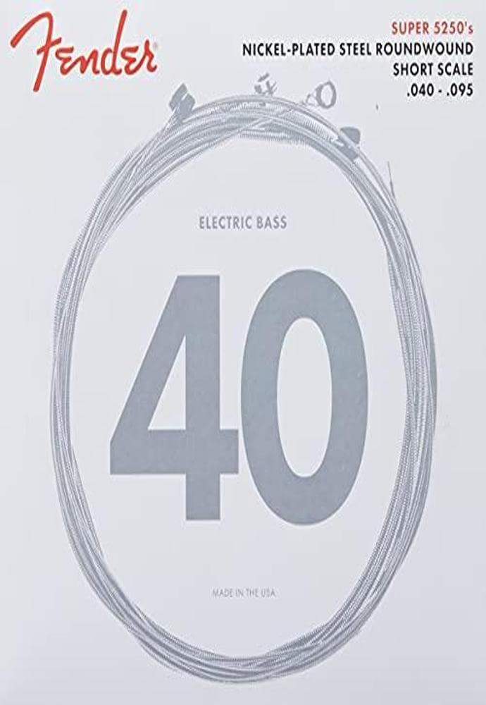 Fender 5250 Short Scale Bass Strings,40-95