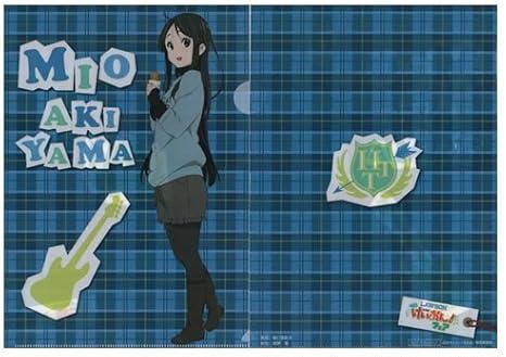 Amazon けいおん ローソンフェア 第3弾 クリアファイル 秋山澪 単品 アニメ 萌えグッズ 通販