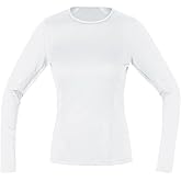 GOREWEAR Base Layer Thermo Long Sleeve Shirt - Women's White, Xl/16-18