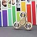 easyDecor EDC Tri Fidget Spinner Hand Toy Stress Reducer Focus Toy Relieves Anxiety And Boredom Guarantee 3 min + Spin Time (Gold)