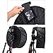 Round Flash Ring 18inch / 45cm RoundFlash Foldable Ring Flash Speedlite Diffuser Softbox Light Modifier for DSLR Speedlight Macro Portrait Shooting Photography Studio