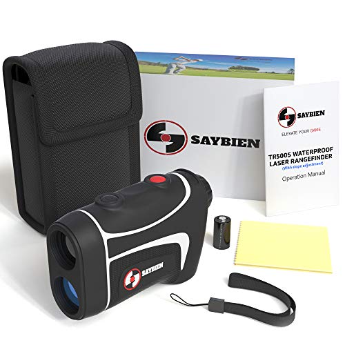 image for Saybien TR500S Waterproof Golf Rangefinder with Slope Correction- Slop
